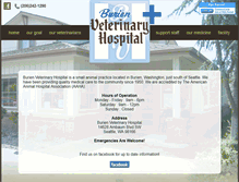 Tablet Screenshot of burienvet.com